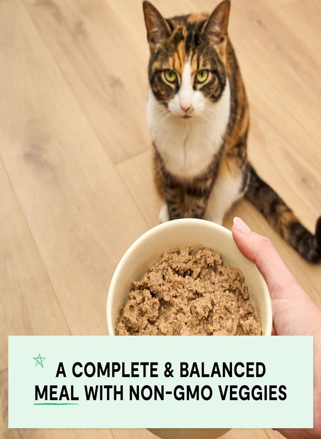 Open Farm طعام القطط المعلب من أوبن فارم، باتيه لتغذية كاملة ومتوازنة، طعام رطب للقطط خالٍ من الحبوب والبقوليات، بنكهة الدجاج ولحم البقر، علب وزن كل منها 5.3 أونصة (كرتونة من 12 علبة) - Image 5