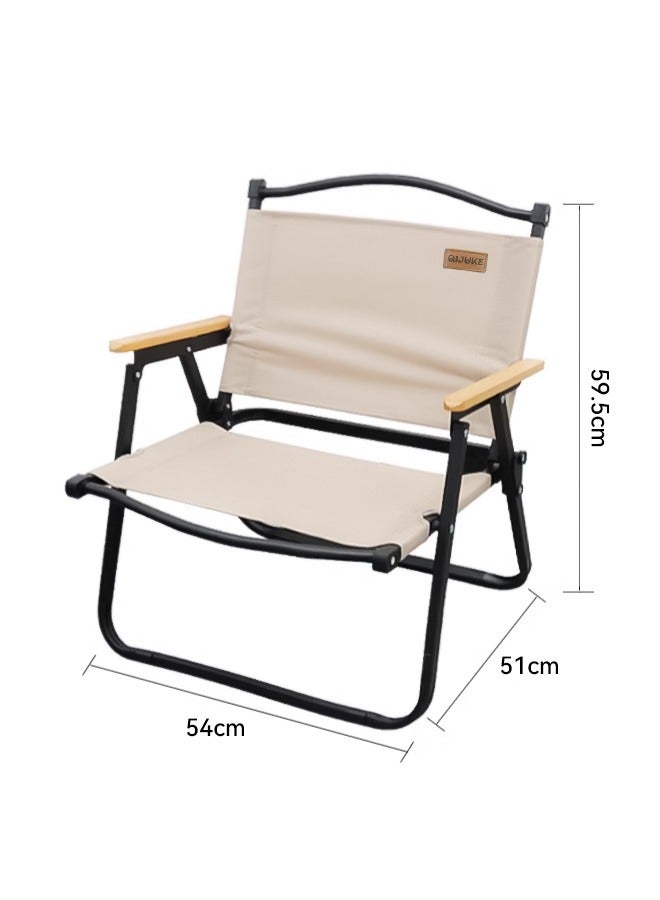 Morlife Camping Chair Folding Outdoor Beach Chair Portable Ultralight Furniture Backpacking Chair ,Fishing,Picnic Small  - Image 5