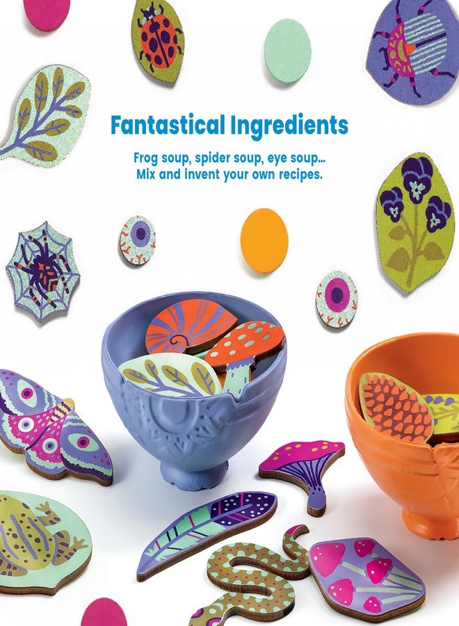 DJECO - Witch Soup & Magic Potion Toy Kit - Imaginative Play - Immersive Play Experience - Encourages Creativity,, Safe Paints Choice - Image 4