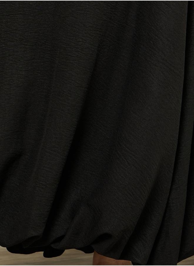 Styli - maxi length baloon skirt with side seam conceal zipper - Image 1