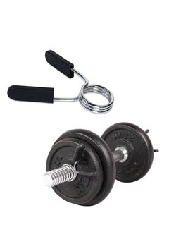 KASTWAVE Spring Clip Collars 2 inch Barbell Exercise Collar Clamps for Strength Training Gym Fitness Training Weight Lifting Equipment for Smooth Dumbbell Handle or Standard Weightlifting Barbell  - Image 2