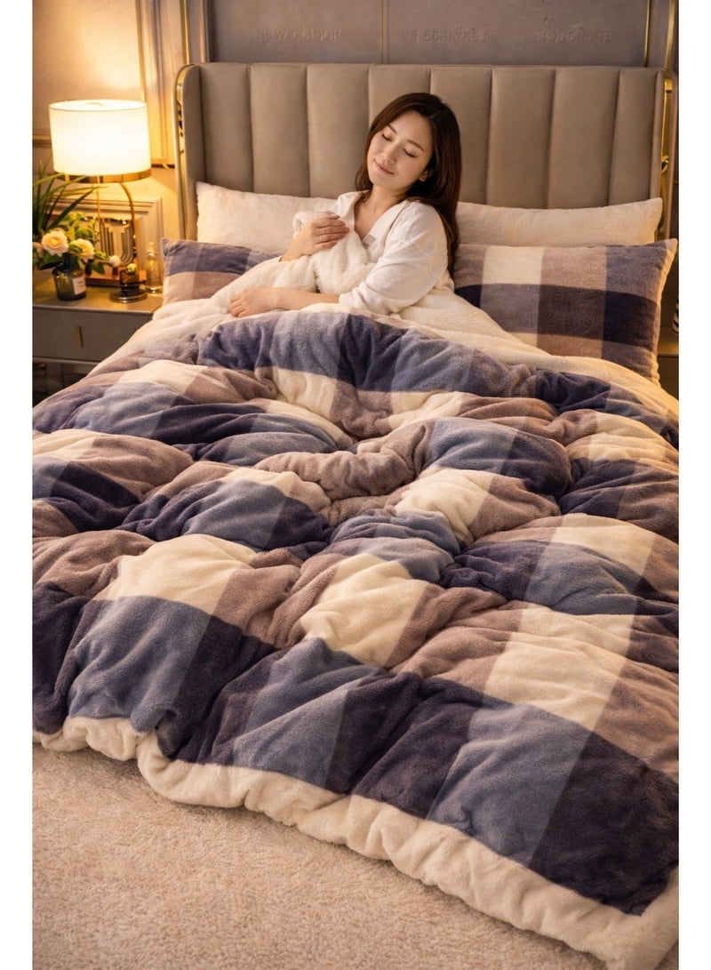أولودينيز  بطانية فاخرة فائقة الدفء بحجم 200x230 سم - بطانية من صوف الحليب - Image 4