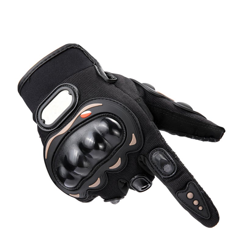 Men’s Motorcycle Gloves Full Finger Motorbike for Climbing Hiking Cycling Rubber Outdoor Slow Earthquake Non-slip Glove Mountain Breathable M-XXL - Image 3