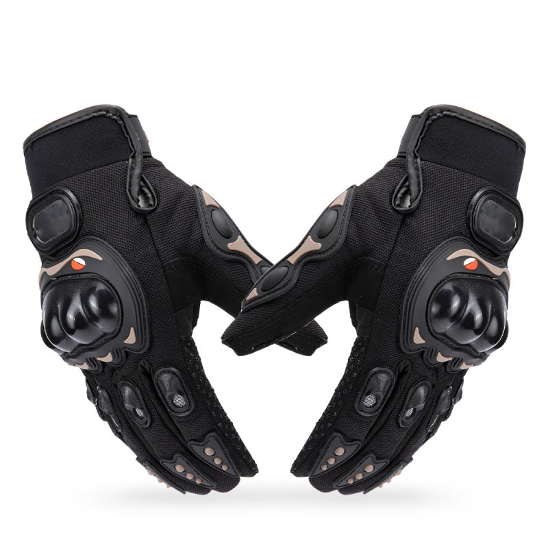 Men’s Motorcycle Gloves Full Finger Motorbike for Climbing Hiking Cycling Rubber Outdoor Slow Earthquake Non-slip Glove Mountain Breathable M-XXL - Image 4