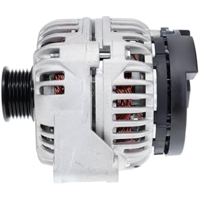 BOSCH AL0787N Original Equipment New Alternator - Compatible with Select Mercedes-Benz C240, C32 AMG, C320, CLK320, ML350, SLK320; 120 Amp - Image 2