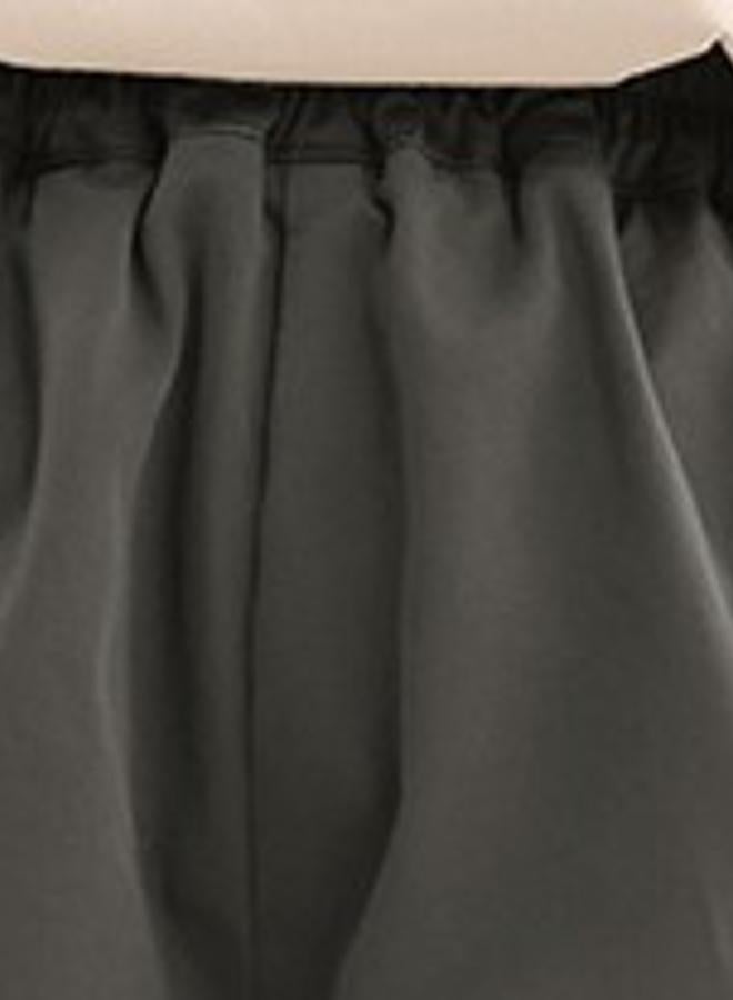 Take Two Grey Relaxed Fit Knitted Trousers - Image 4