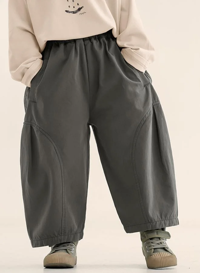 Take Two Grey Relaxed Fit Knitted Trousers