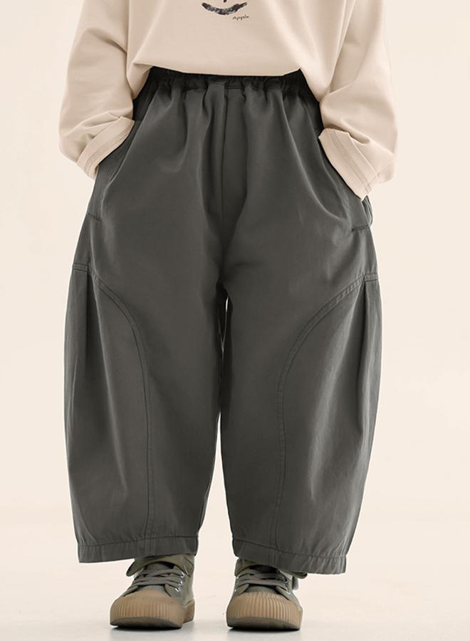 Take Two Grey Relaxed Fit Knitted Trousers - Image 1