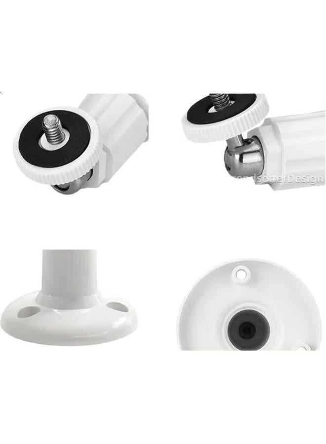 Trendsetter Compatible With Xiaomi Camera Mounts 2/3/4 Gimbal Version/2K Version/3Pro/C300/C500/C700, Small White Surveillance Fixed Hanging Inverted Wall-Mounted Installation Bracket - Image 3