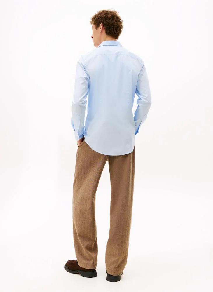 تومي هيلفيغر قميص بأكمام طويلة بشعار