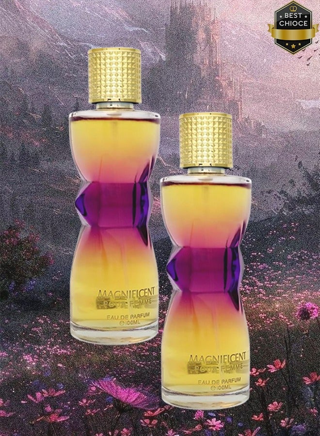 ماغنيفيسنت 2 قطع عطر ماجنيفيسنت للنساء 100 مل - Image 1