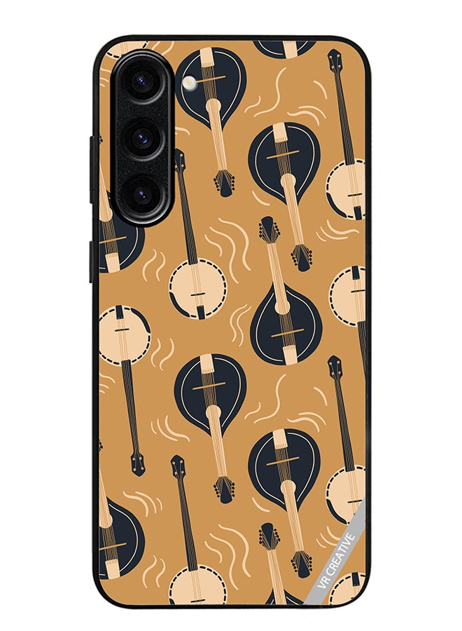 VR CREATIVE Protective Case Cover For Samsung Galaxy S24 Mandolin Or Domra International Music Copy Design Multicolour - Image 1