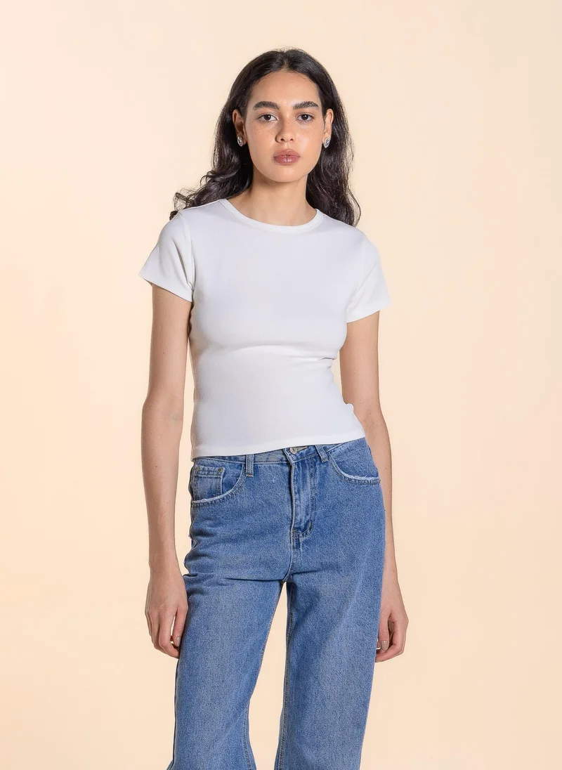 SHAPES BASIC FITTED T-SHIRT