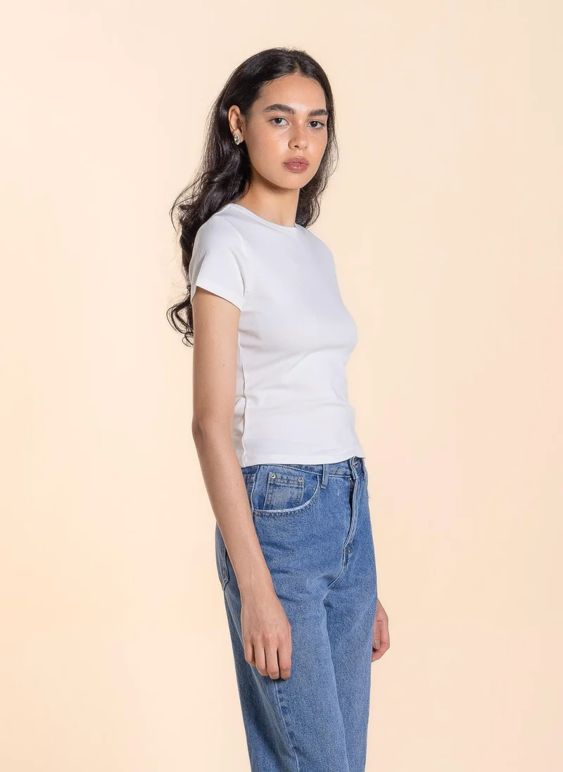 SHAPES BASIC FITTED T-SHIRT