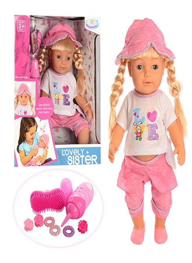 Generic - Warm Baby Lovely Sister with Accessories - WZJ016-2 - Image 1