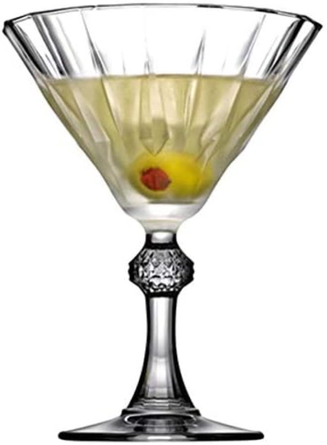 Pasabahce Diamond Martini Glass Set Of 6 clear - Image 2