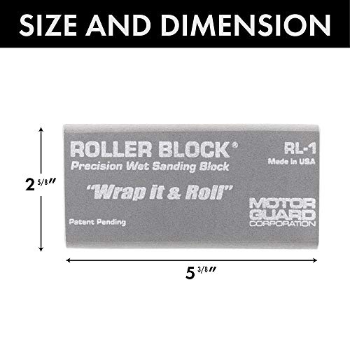 Motor Guard - Roller-Block Precision Wet Sanding Block (RL-1), One Size - Image 2
