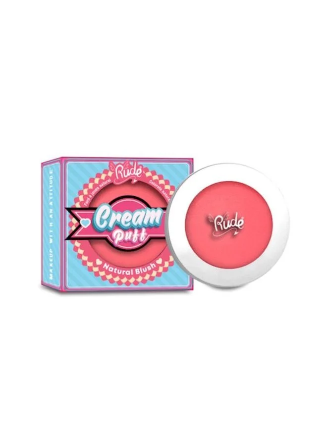 Rude Rude Cream Puff Natural Blush Cake Pop