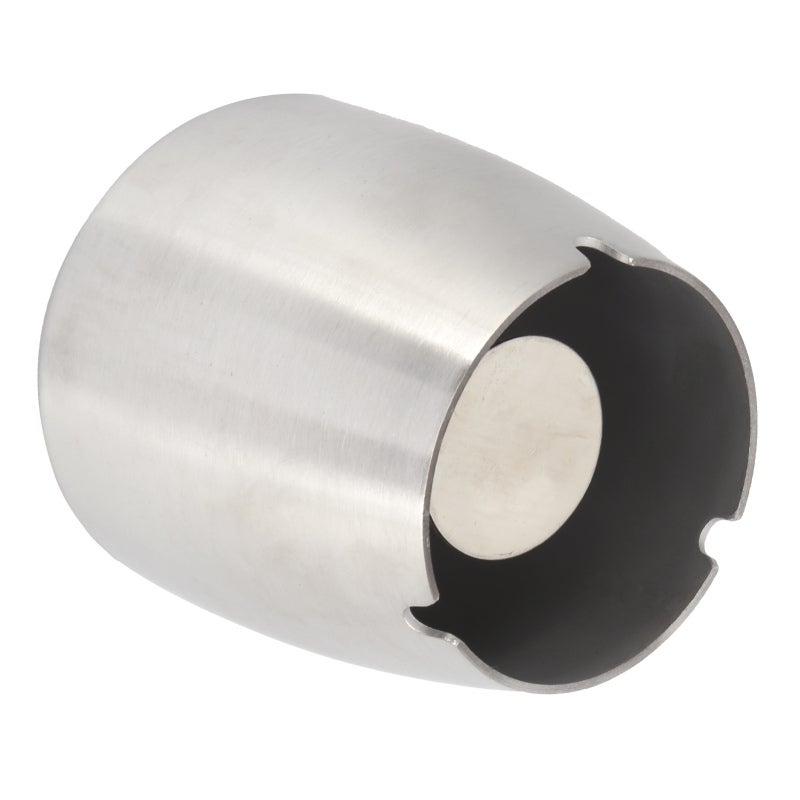 Windproof Stainless Steel Ashtray - Non-Slip Base Easy Clean Cigar Ashtray with Removable Bracket for Outdoor Indoor Smokers - Image 2