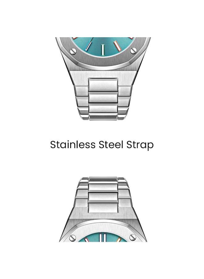 TORNADO Men's Steel Analog Watch T23003-SBSL - 42x51.5  mm - Image 5