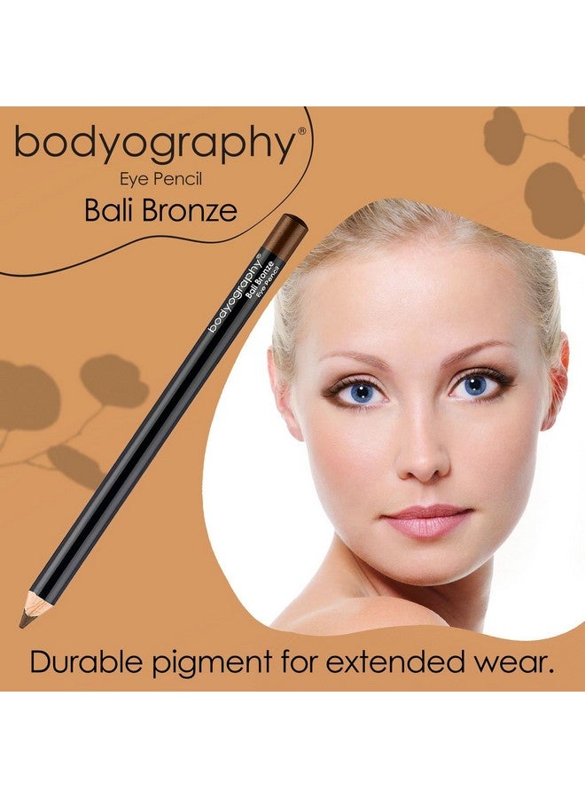 Bodyography Eye Pencil Water Resistant Vegan Eyeliner Smokey Look (Bali Bronze) - Image 3