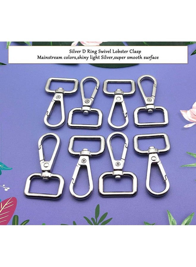 45 Pcs Lobster Claw Clasps - Colorful Swivel Snap Hooks For Jewelry Making