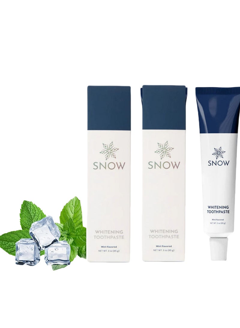 سنو عبوة من معجون أسنان نانو هيدروكسي أباتيت لتبييض الأسنان - عناية بالفم مع الكاولين ومعجون أسنان نانو هيدروكسي أباتيت - Image 1