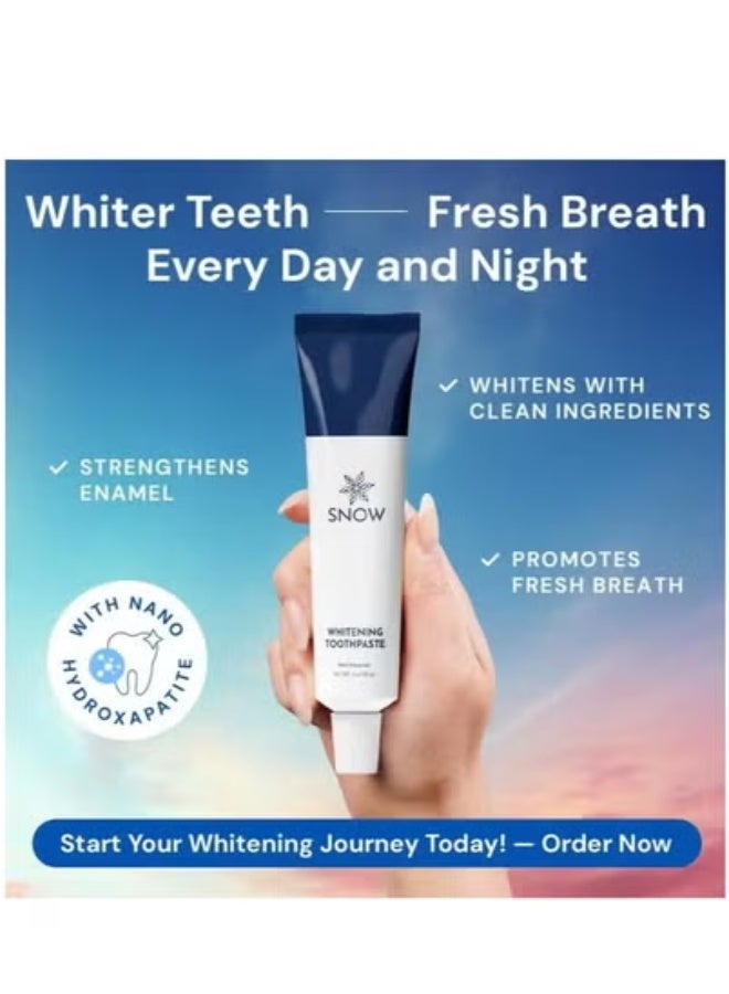 سنو عبوة من معجون أسنان نانو هيدروكسي أباتيت لتبييض الأسنان - عناية بالفم مع الكاولين ومعجون أسنان نانو هيدروكسي أباتيت - Image 5
