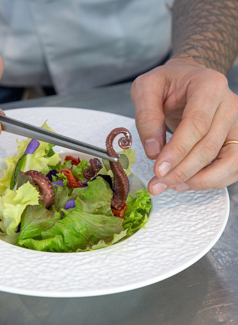 Baci milano Set of 6 Melamine Mid Rim Pasta Bowl Plate Luna Baci Milano Diam. 29 H 2,8 cm - Image 5