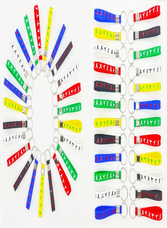 كوبا بلاي مجموعة هدايا حفلات عيد ميلاد من السيليكون من كوبا بلاي، تتضمن 24 قطعة، مستوحاة من التايكوندو والكاراتيه والكونغ فو والمصارعة. - Image 5