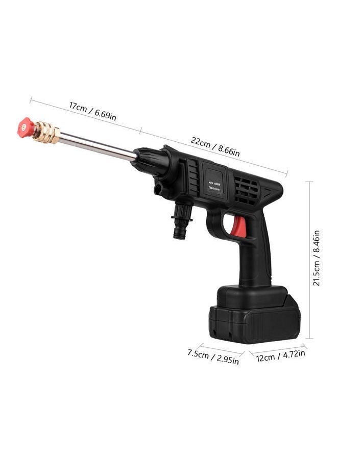Portable Cordless Pressure Washer With One Battery Multicolour - Image 2
