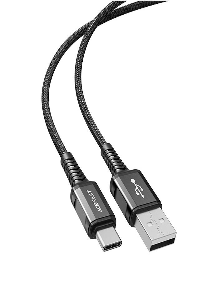 AceFast Charging Data Cable C1-04 USB-A to USB-C  Black