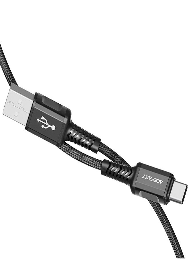 AceFast Charging Data Cable C1-04 USB-A to USB-C  Black