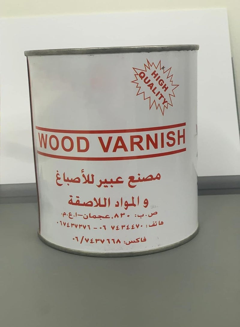 RACO Wood Varnish for Furniture Wooden Door Chair Table Projects 1 Liter  - Image 1