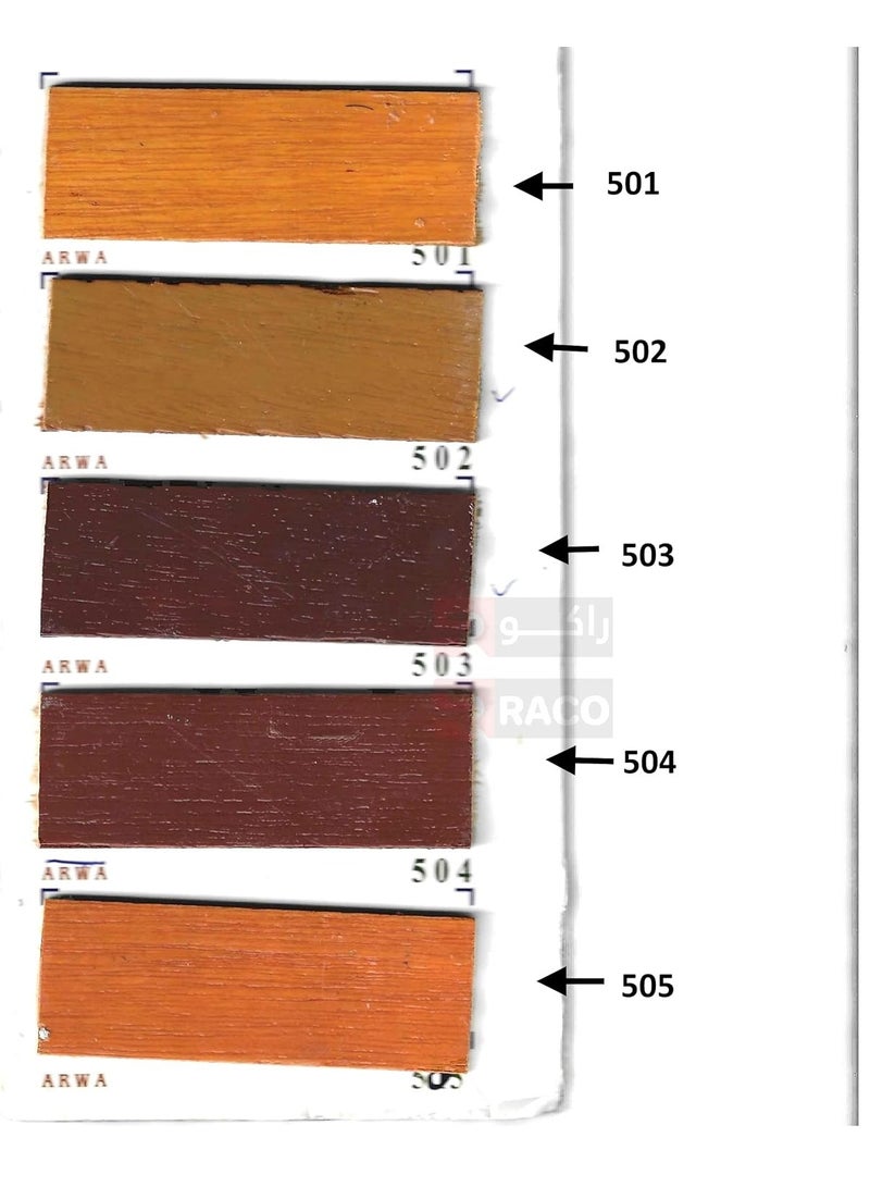 RACO Wood Varnish for Furniture Wooden Door Chair Table Projects 1 Liter  - Image 2