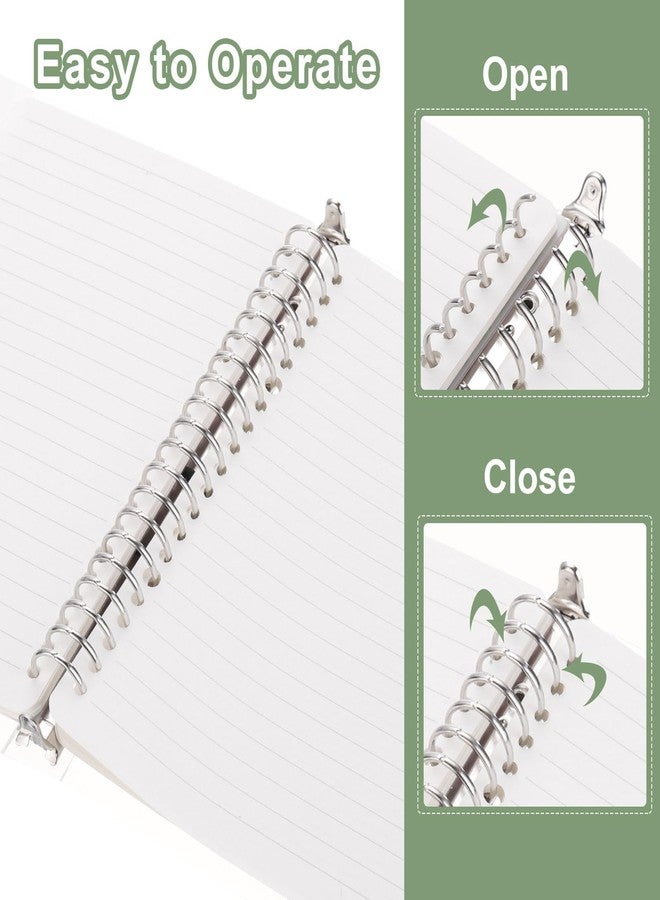 ام اند جي دفتر ملاحظات قابل للتمديد من إم آند جي، مقاس B5، 26 ثقبًا، حلزوني، 60 ورقة، غلاف شفاف، مناسب للمكتب والمنزل، بخطوط أفقية. - Image 3