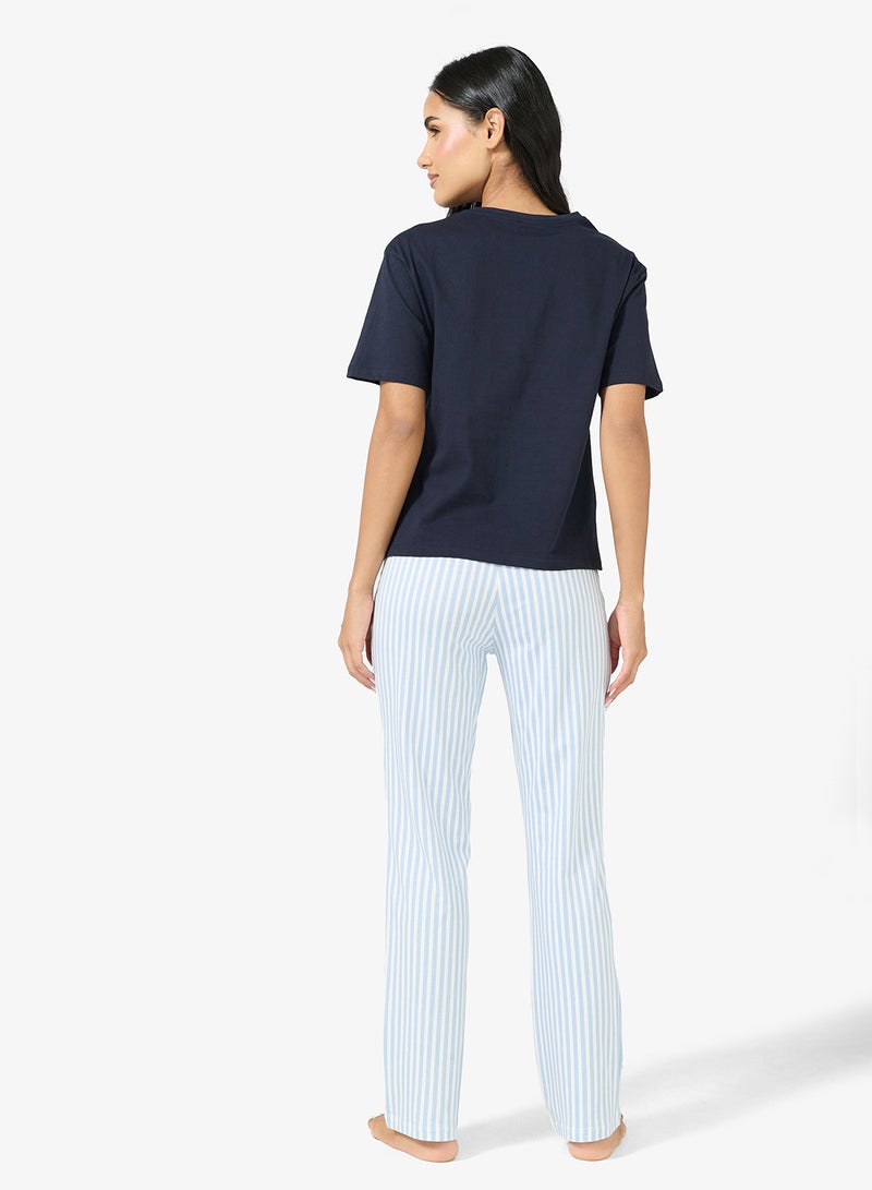 جينجر طقم تي شيرت وبنطلون بيجامة برسومات - Image 2