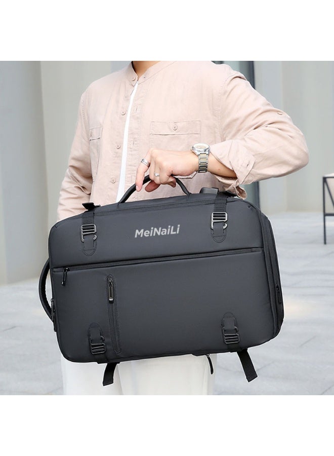 حقيبة ظهر كبيرة من Meinaili بسعة 35 لترًا مقاومة للماء وحقيبة عمل كبيرة تناسب الكمبيوتر المحمول مقاس 17.3 بوصة - Image 5