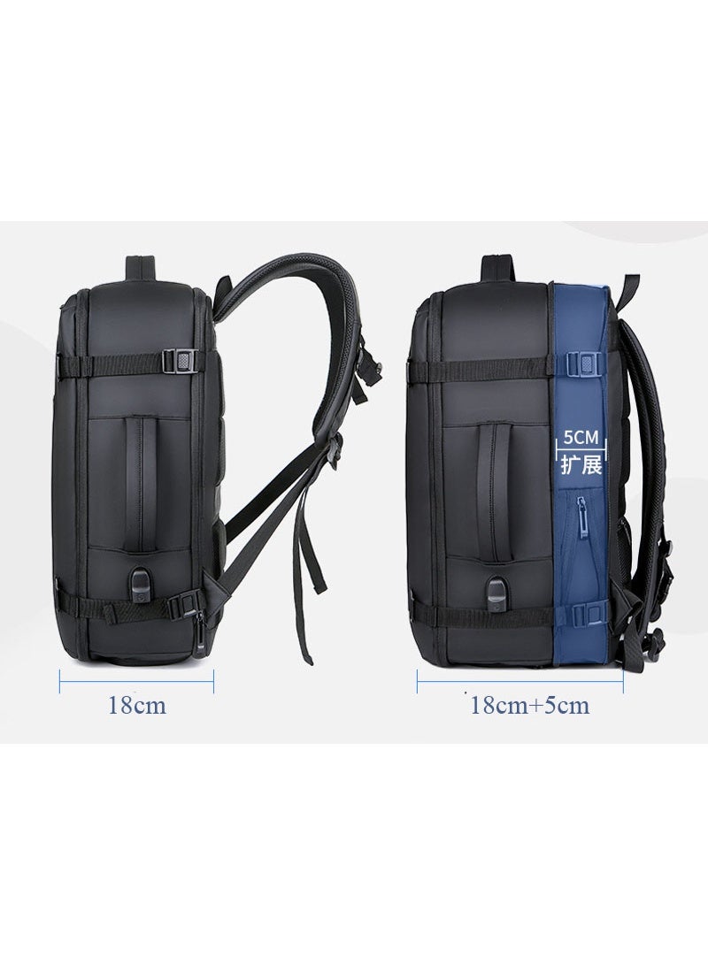 حقيبة ظهر كبيرة من Meinaili بسعة 35 لترًا مقاومة للماء وحقيبة عمل كبيرة تناسب الكمبيوتر المحمول مقاس 17.3 بوصة - Image 4