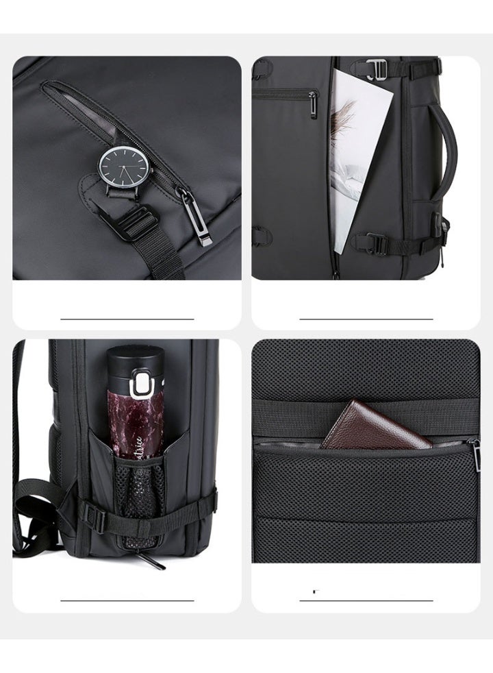 حقيبة ظهر كبيرة من Meinaili بسعة 35 لترًا مقاومة للماء وحقيبة عمل كبيرة تناسب الكمبيوتر المحمول مقاس 17.3 بوصة - Image 3