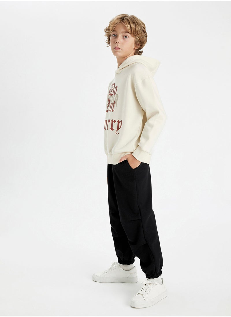 DeFacto Black Elasticated Waist Pocket Jogger Pants  - Image 2