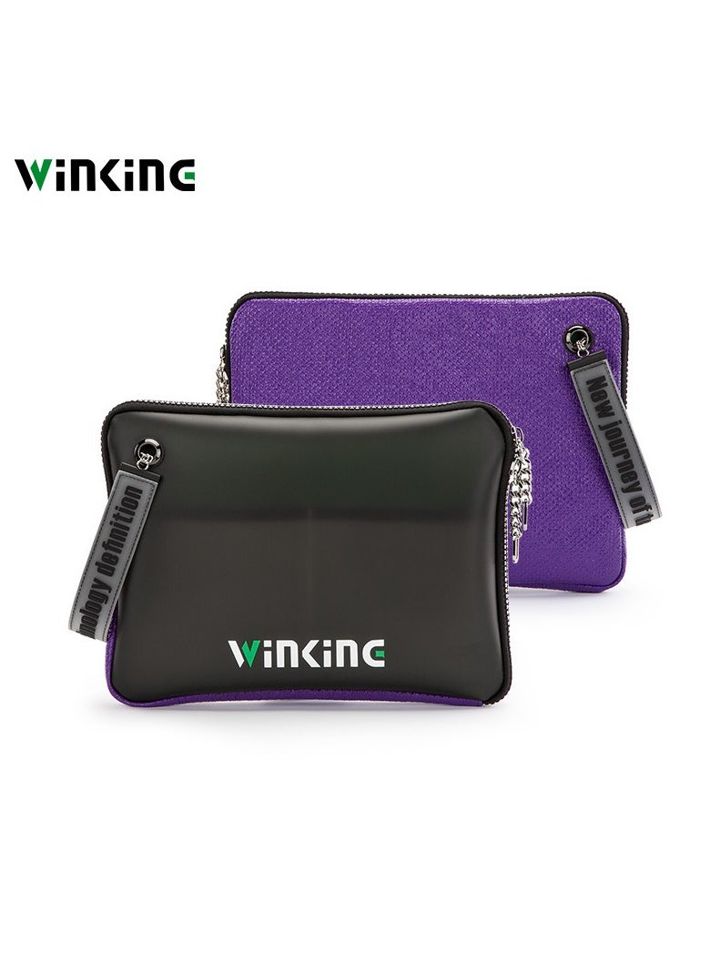 WINKINE Stylish Contrasting Clutch Bag  - Image 1