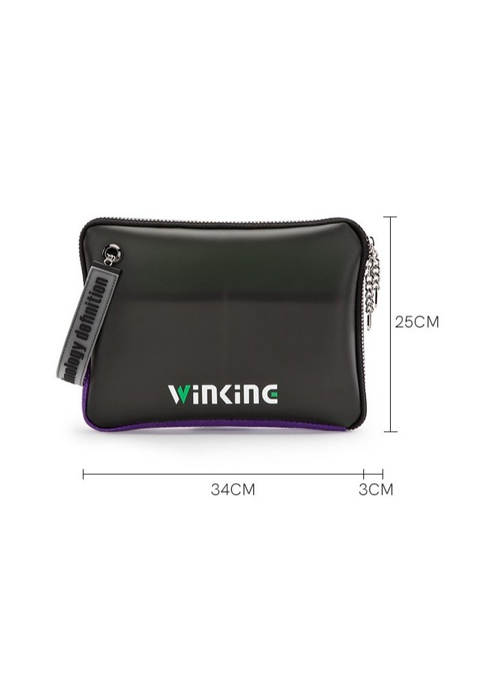 WINKINE Stylish Contrasting Clutch Bag  - Image 3