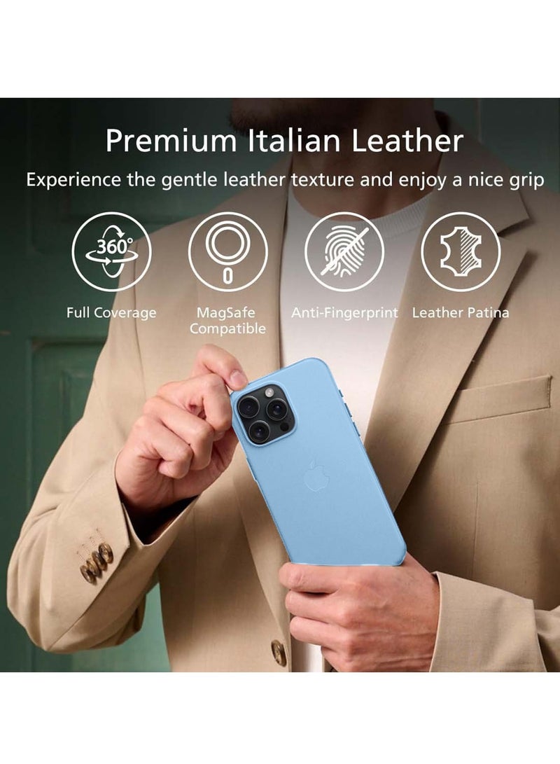 Techie حافظة جلدية لأبل آيفون 16 برو ماكس مع ماغسيف - Image 3