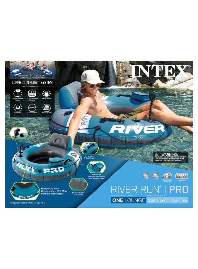 INTEX - River Run 1 Pro Inflatable Floating Lake Tube - Image 1