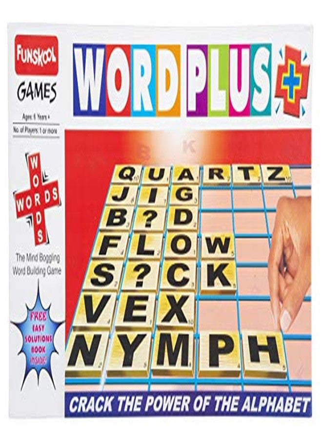 Funskool Games, Word Plus, Educational Word Building Game, for Kids & Family, 1 or More Players,Pack of 1, Ages 6 and Above - Image 2