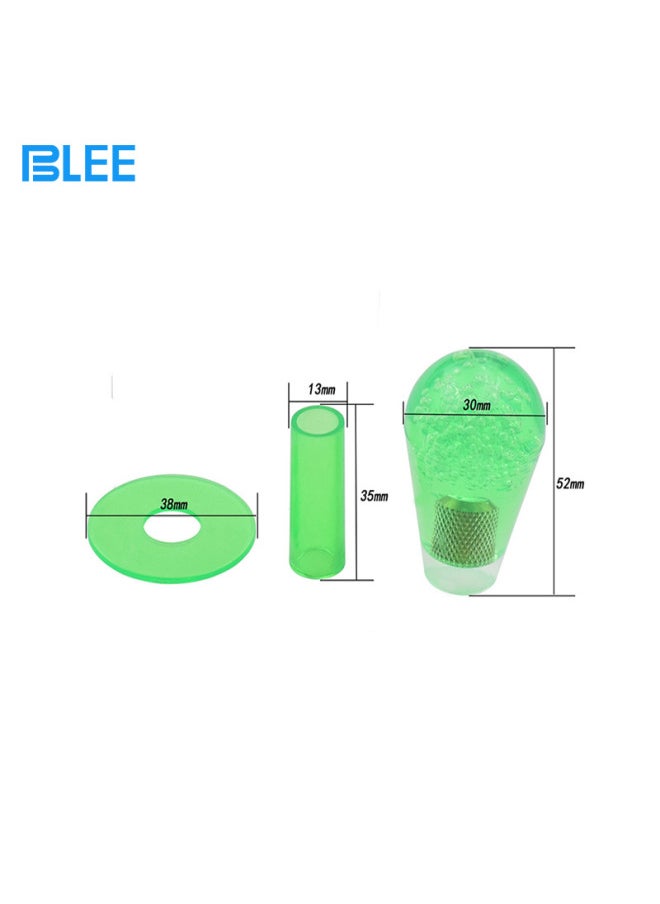 General Crystal Ball Oval Crystal Ball Game Machine Sanhe Rocker Crystal Ball Fighting Rocker Crystal Ball Multi-color Ball-Product Color:Oval White  - Image 2