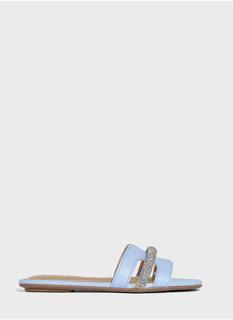 بيرا ريو Alaina Single Strap Flat Sandals