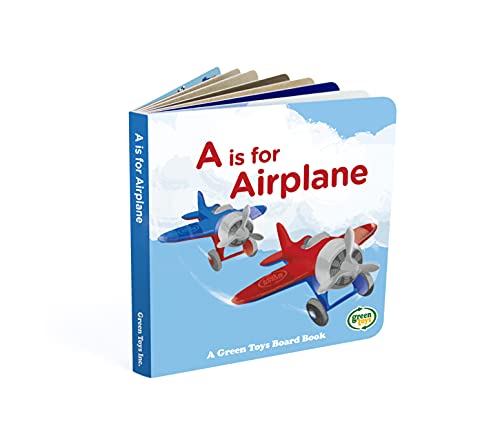 Green Toys Airplane & Board Book (color may vary) - Image 2