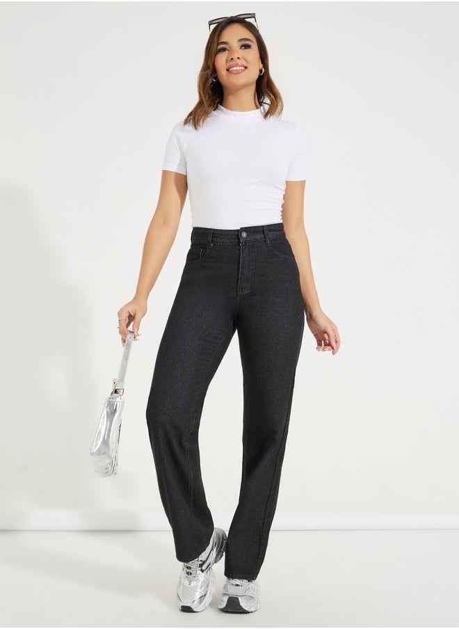 Solid Straight Fit Full Length Jeans - pzsku/Z382D216832FC5AF8D7F7Z/45/_/1724411101/20558dfb-d15a-4aee-9c5b-acf1f9e3d021